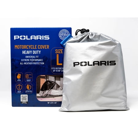 Polaris Heavy Duty Motorcycle Cover- Large up to 96