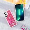 thumbnail image 3 of Aesthetic Funda para Samsung Galaxy S22 Ultra Case Clear Silicone for Women Girls, Cute Phone Case Samsung S22 Ultra Case Glitter Pink Shockproof and Bumpers Cover (Pink), 3 of 14