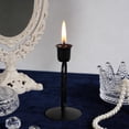 thumbnail image 4 of CRAFTHROU Iron Candle Stand Negro Resistente Para Usar Con Candelas Taper Y Pillar En, 4 of 7