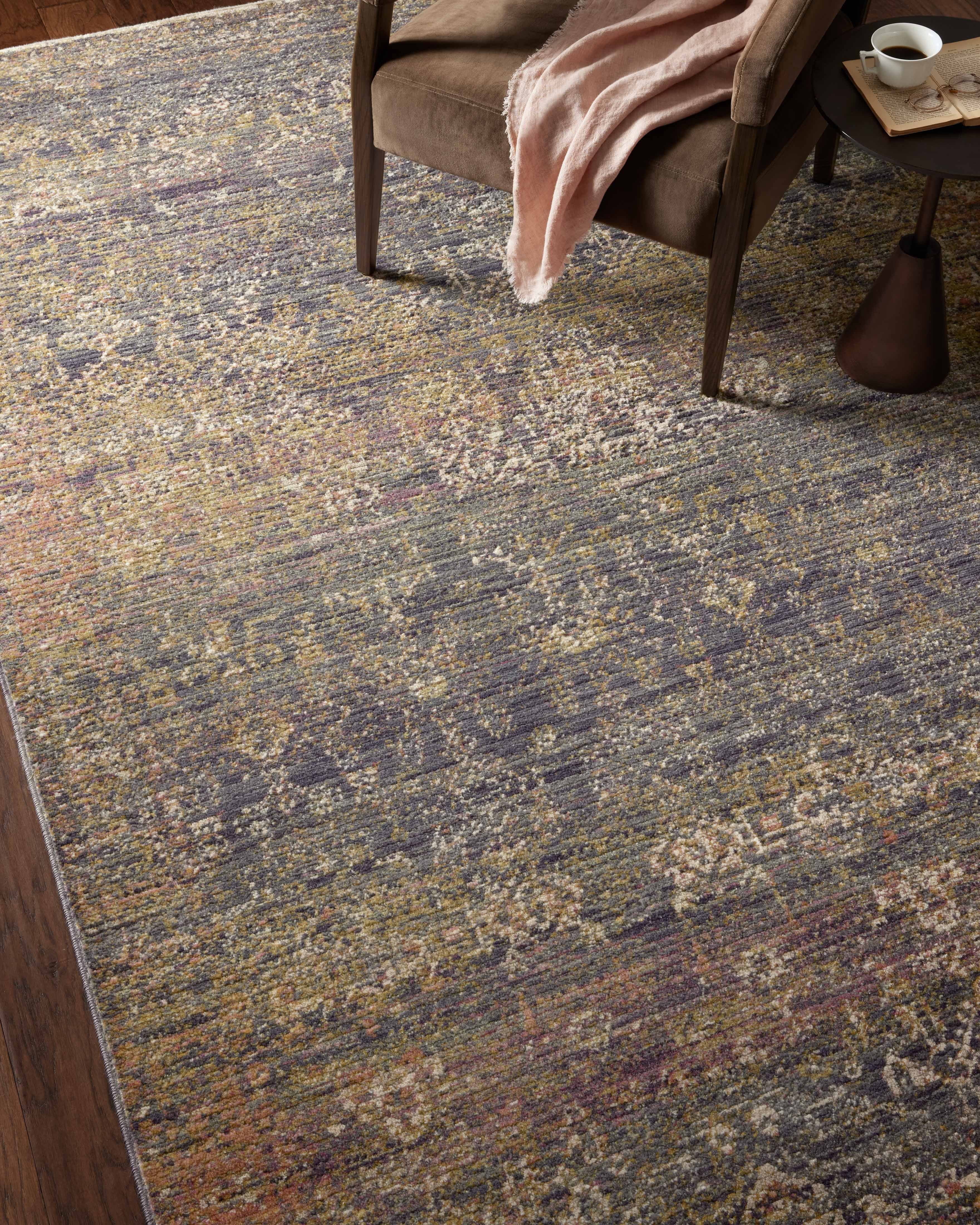 Jean Stoffer x Loloi Bradbury Ink / Multi 2'-6" x 12'-0" Runner Rug