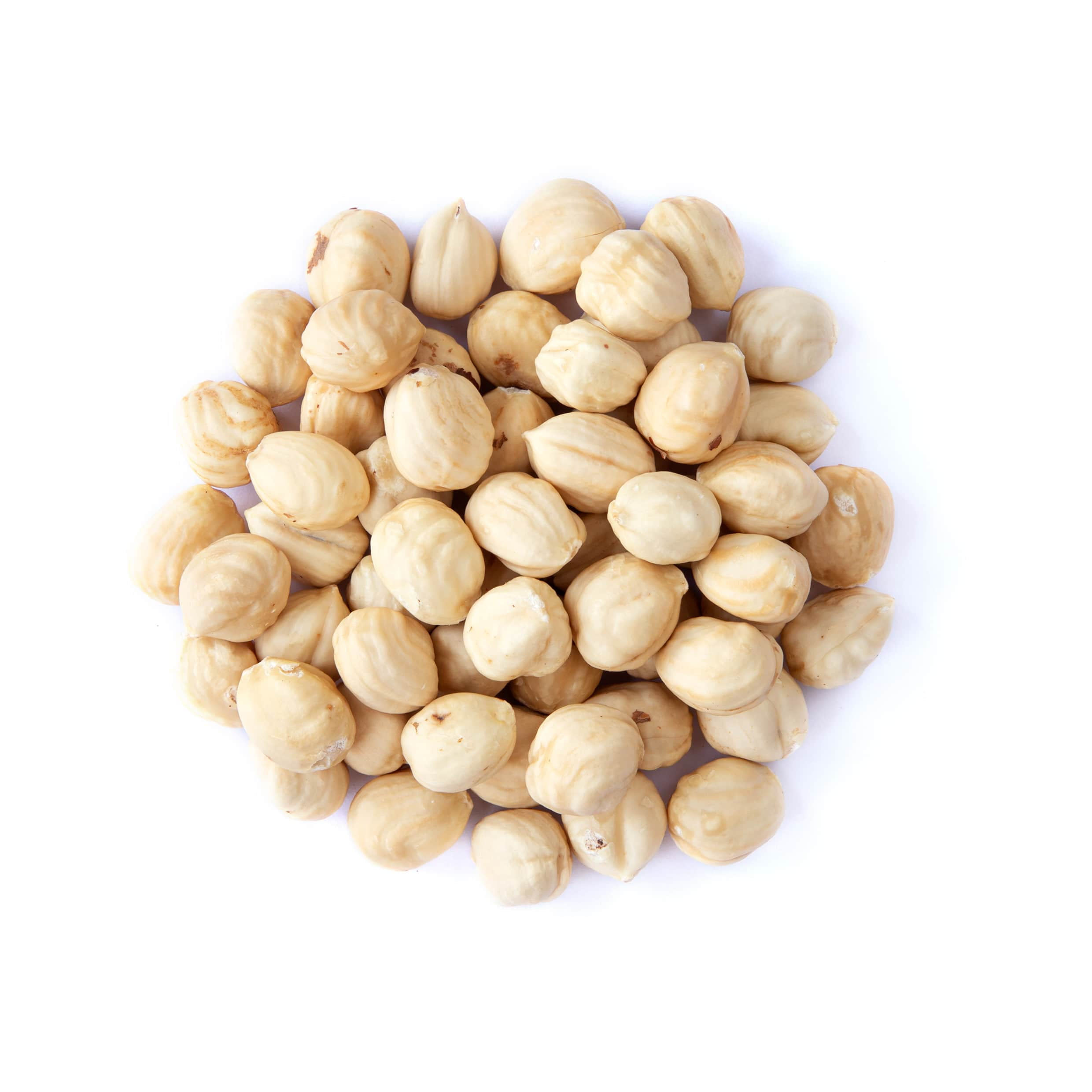 Organic Blanched Hazelnuts, 1 Pound — Non-GMO, Vegan, Raw, Kosher— by Food to Live