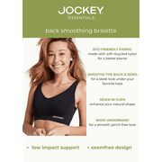 Jockey® Essentials Womens Seamfree® Eco Back Smoothing Bralette Sizes Small-3XL
