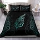 thumbnail image 1 of Signature Custom, Juego de cama Helecho Plata Claro Turquesa, 1 of 6