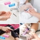 thumbnail image 4 of Handle Nail Brushes - 4 Pcs Plastic Fingernail Cleaning Brushes - Nail Scrubbing Brushes For Cleaning Nails, 4 of 4