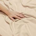 thumbnail image 3 of Empyrean Bedding Set of 4 Pillow Cases, King Pillowcase Premium Microfiber, King Size 20"X40" Taupe Sand, 3 of 9