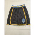 thumbnail image 1 of Basketball Pants Sun Lakers 76ers Heat Raptors Magic Pocket Dense Embroidered Shorts Retro Basketball Pants, 1 of 4
