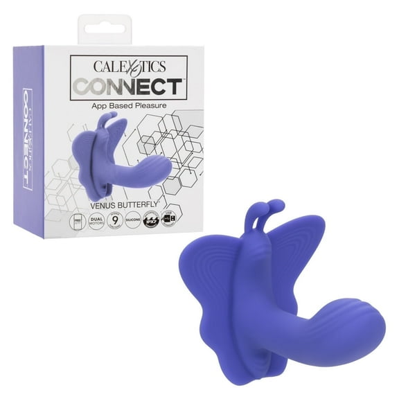 CalExotics Connect Venus Butterfly with App Compatible Control, Purple