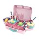 thumbnail image 1 of Maleta de juguete familiar para vestir princesas, estuche de juguetes de maquillaje activo inteligente para Cocina para chicas, 1 of 9