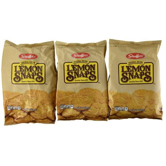 Stauffer's Lemon Snaps Cookies - [3 Pack]