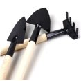 thumbnail image 3 of LOLIPPYY 3-Piece Gardening Tools Set with Wooden Handles and Black Finish, Perfect for Beginner Gardeners, 3 of 5