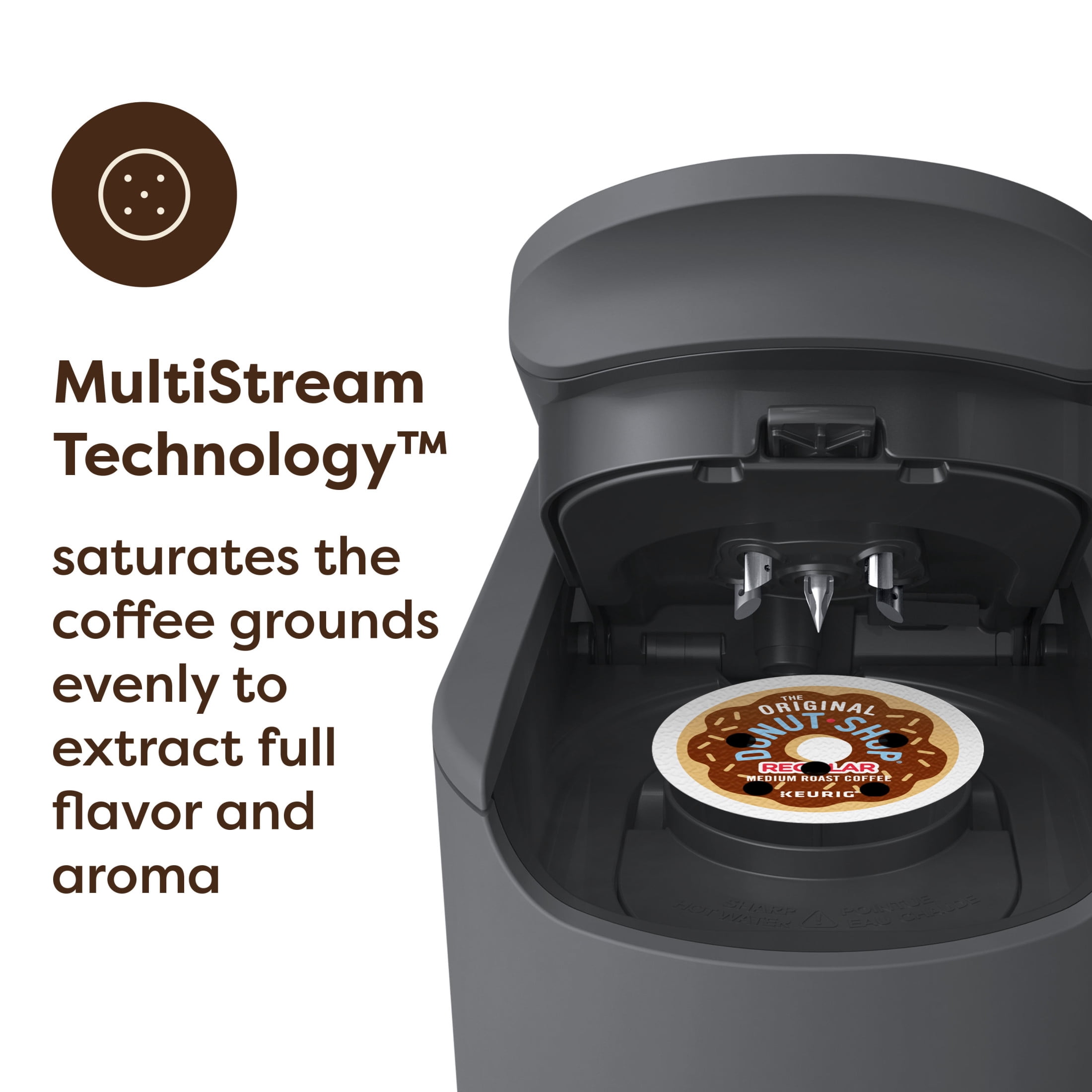 Keurig K-Supreme Gen 2, Single Serve K-Cup Pod Coffee Maker, Black