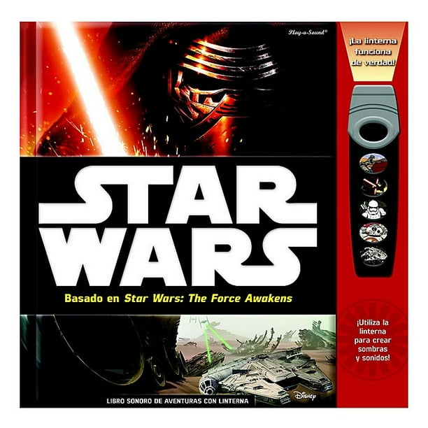 Star Wars The Force Awakens Flashlight Adventure Book Spanish Walmart Com Walmart Com