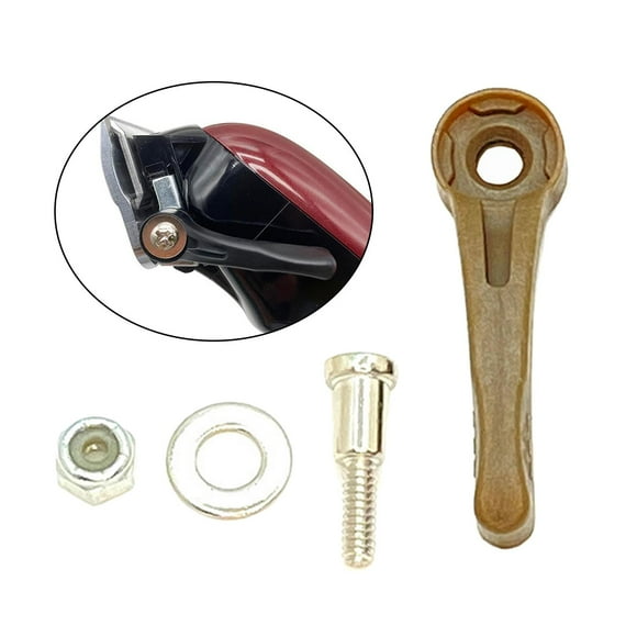 Palanca de ajuste Macarena para cortadoras de cabello 8148 8591 color marrón