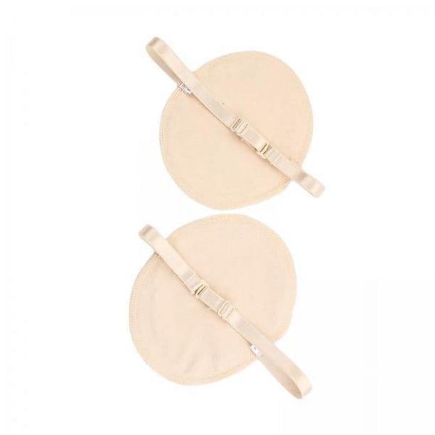 2x 1 Almohadillas Sudor en Las Axilas, Lavables, Antitranspirantes, Cómodas con Almohadillas Absorbentes para Cinturón Fijo para Viajes de 2 piezas