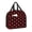 MKAHswf - Black and Red, variant on Black And White Polka Dots Lunch Bag for Women Portable Insulated Thermal Cooler Food Lunch Box Work Youth Travel Picnic Bags