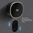 thumbnail image 3 of Automatic Soap Dispenser Foam Bathroom: Wall Mount Rechargeable Touchless Adjustable Auto Smart Electric Plastic White Foaming Soap Dispenser with Clock, Kitchen, Hand Dish Lotion Couple, 5.24x2.36", 3 of 8