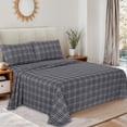 thumbnail image 2 of Flannel Sheets Twin Size - 100% Cotton Double Brushed Twin Sheets Set, Deep Pockets 16 Inches, All Seasons Breathable & Extra Soft Bed Sheets, Warm & Cozy, 3 Piece, Dry Winter, 2 of 9