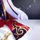 thumbnail image 5 of ROLECOS-Disfraz de zorro Ahri de nueve colas, conjunto completo de peluca, juego de Cosplay, LOL Ahri, vestido rojo para mujer, 5 of 5