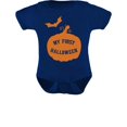 thumbnail image 1 of Tstars Boys Unisex Halloween Party Shirt Birthday My First Halloween Baby Outfit Cute Pumpkin Baby Shower Day of the Dead Spooky Trick or Treat Funny Humor Gifts Infant Baby Bodysuit, 1 of 7