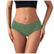thumbnail image 1 of Ropa interior femenina de algodón sin costuras y cintura baja: transpirable, de color liso, braguitas triangulares, 1 of 3