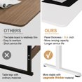 thumbnail image 2 of Walsunny Home Office Electric Standing Desk Height Adjustable Desk 63 x 23.6 Inches Splice Board White Frame/White Top, 2 of 7