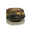 thumbnail image 2 of Hand Painted Zebra Soap Stone Keepsake Box Tan, 2 of 2