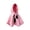Pink, variant on 7 Inch Ghost Theme Desk Goose Outfits, Mini Desktop Goose Cosplay Dress, Party Desk Goos Outfits,Pink,7in