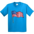 thumbnail image 3 of Inktastic American Flag Design Youth T-Shirt, 3 of 5