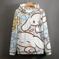 thumbnail image 4 of Cinnamoroll Hoodie 3D Print Pullover Hooded Long Sleeve Sweatshirts Tops Blouse with Pocket for Mens Womens, 4 of 8