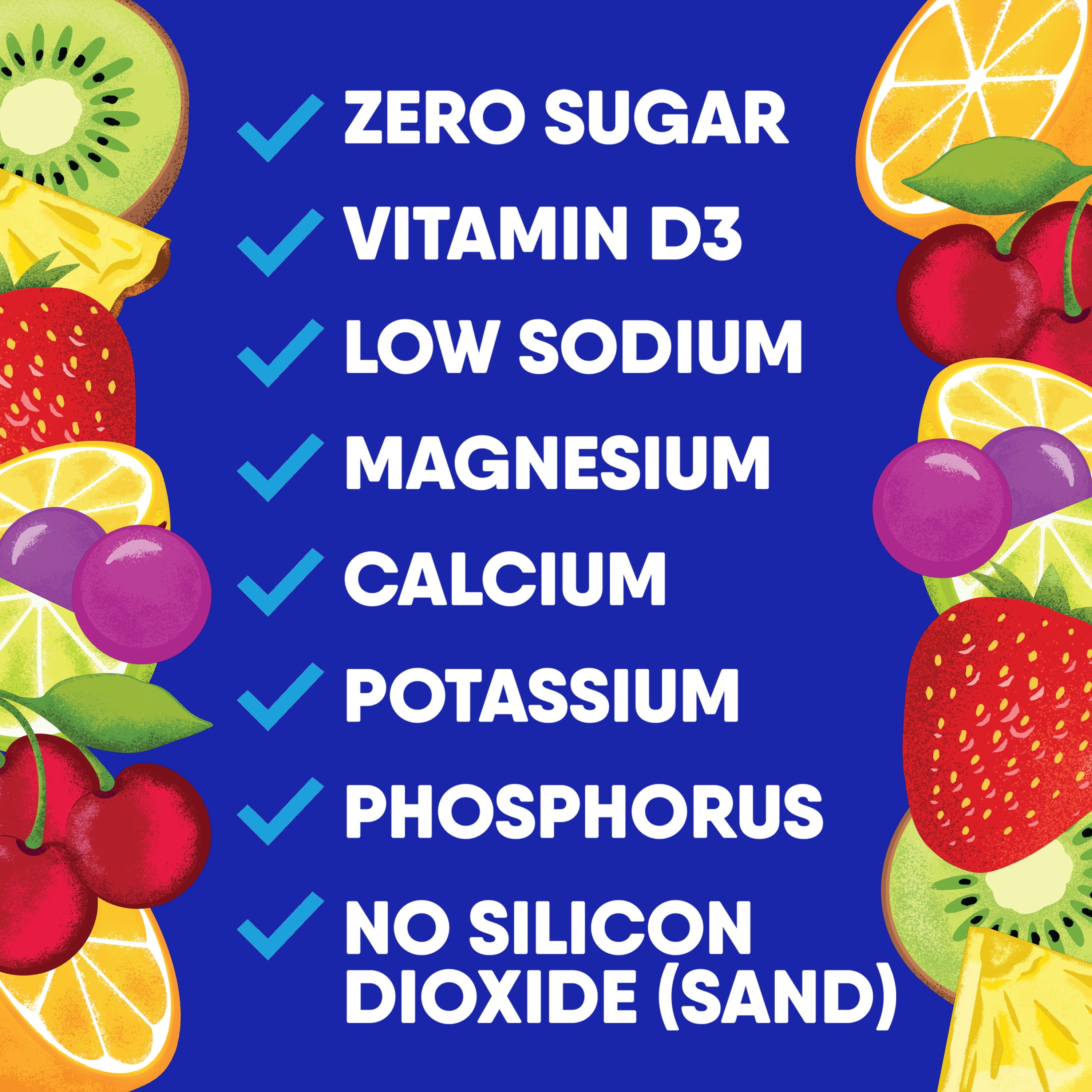 Electrolyte Hydration Drink Mix with Vitamin D, Non GMO Electrolyte Powder Hydration Pack, Lemon Citrus, 30 Hydration Powder Packets - GoHydrate