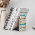 thumbnail image 6 of Picia Funny Farm Pattern Wood Bookends for Shelves,Non-slip Bookends, Heavy Duty Wooden Bookend Support,1 Pair, 6 of 8