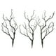 thumbnail image 2 of ramas artificiales secas de plástico, similares a plantas reales, con forma de cuernos y astas para decoración (verde)., 2 of 7