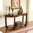 thumbnail image 5 of Furniture of America Tunton Solid Wood 3-Piece Coffee Table Set in Dark Cherry, 5 of 7