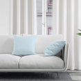 thumbnail image 2 of Cushion Covers 2pc Set (50 X 50 Cm) - Sunbeam Yellow - Solid Dyed Cotton Canvas, 2 of 5