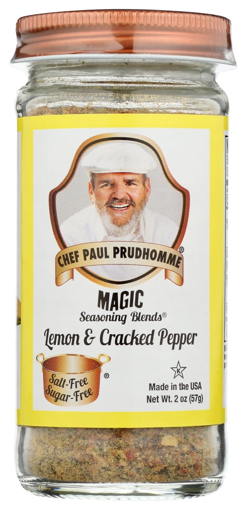 Salt-Free Sugar-Free: Lemon & Cracked Pepper 2 oz. - Magic