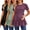 Black/Light Green/Wine Red, variant on Weardear 3 Pack Maternity Shirts Short Sleeve Peplum Pregnancy Tunic Top Double Pleated Casual Babydoll Blouse for Women