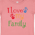 thumbnail image 4 of Inktastic I Love My Family Boys or Girls Baby T-Shirt, 4 of 5