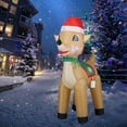 thumbnail image 1 of Adorno navideño inflable de con luces LED incorporadas para decoración navideña exterior, 1 of 8