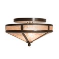 thumbnail image 7 of Meyda Tiffany 26919 Craftsman Prime 2 Light 16" Wide Semi-Flush Ceiling Fixture - Bronze, 7 of 7