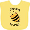 thumbnail image 3 of Inktastic I Belong to Jesus Boys or Girls Baby Bib, 3 of 4