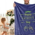 thumbnail image 5 of Large Size Full Season Polyester Blanket - 140x200cm / 55.12x78.74in - Perfect for Bed, Sofa, or Couch - Machine Washable - Great Gift Idea, 5 of 5