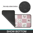 thumbnail image 6 of Pioneer Flower Floral Print Pattern Kitchen Rugs Sets Of 2,Anti Fatigue Kitchen Mat Rugs Non Slip Washable,Decorative Kitchen Floor Mats for Kitchen,Sink,Laundry,17"X30"+17"X47", 6 of 7