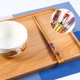 thumbnail image 1 of Juego De Palillos, Palillos De Estilo Japonés Pulidos Repetidamente, Carbonización A Alto Calor Y Tratamiento De Presión, Palillos De Cocina, Palillos De Madera Antideslizantes, 1 of 7