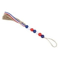 thumbnail image 4 of Independence Day Wood Bead Tassels Garlands Farmhouse Rustic Bead Hanging Ornaments for 4Th Of Decor, 4 of 8