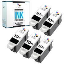 CMYi 10XL Black 5-Pack Ink Cartridges compatible for Kodak 10XL - ESP 3, 3200, 3250, 5, 5210, 5250, 7, 7200, 7250, 9, 9200, 9250, Office 6150, EasyShare 5100, 5300, 5500, Hero 6.1, 7.1, 9.1 (5 Black)