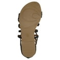 thumbnail image 6 of Journee Womens Hanni Gladiator Flat Sandals, Widths Available, 6 of 10