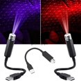 thumbnail image 1 of Usb Car Atmosphere Blue Star Light Mini Led Projection Lamp Star Night Laser, 1 of 4