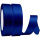 thumbnail image 1 of Cinta de poliéster verde manzana de 25 yardas, cinta, regalos, artesanías, bollos, embalaje de regalo, decoración para fiestas de bodas, azul real, 1 of 4