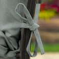 thumbnail image 4 of ARDEN Outdoor Dining Chair Cushion, 20-in x 20-in, Stone Grey Leala, 4 of 12