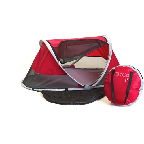 Kidco Peapod Portable Travel Bed Cranberry Walmart Com